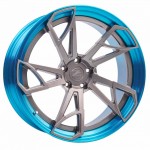 ZP.FORGED 14 Deep Concave | Gunmetal / Atlantis Blue Lip ZP.FORGED 14 Deep Concave | Gunmetal / Atlantis Blue Lip